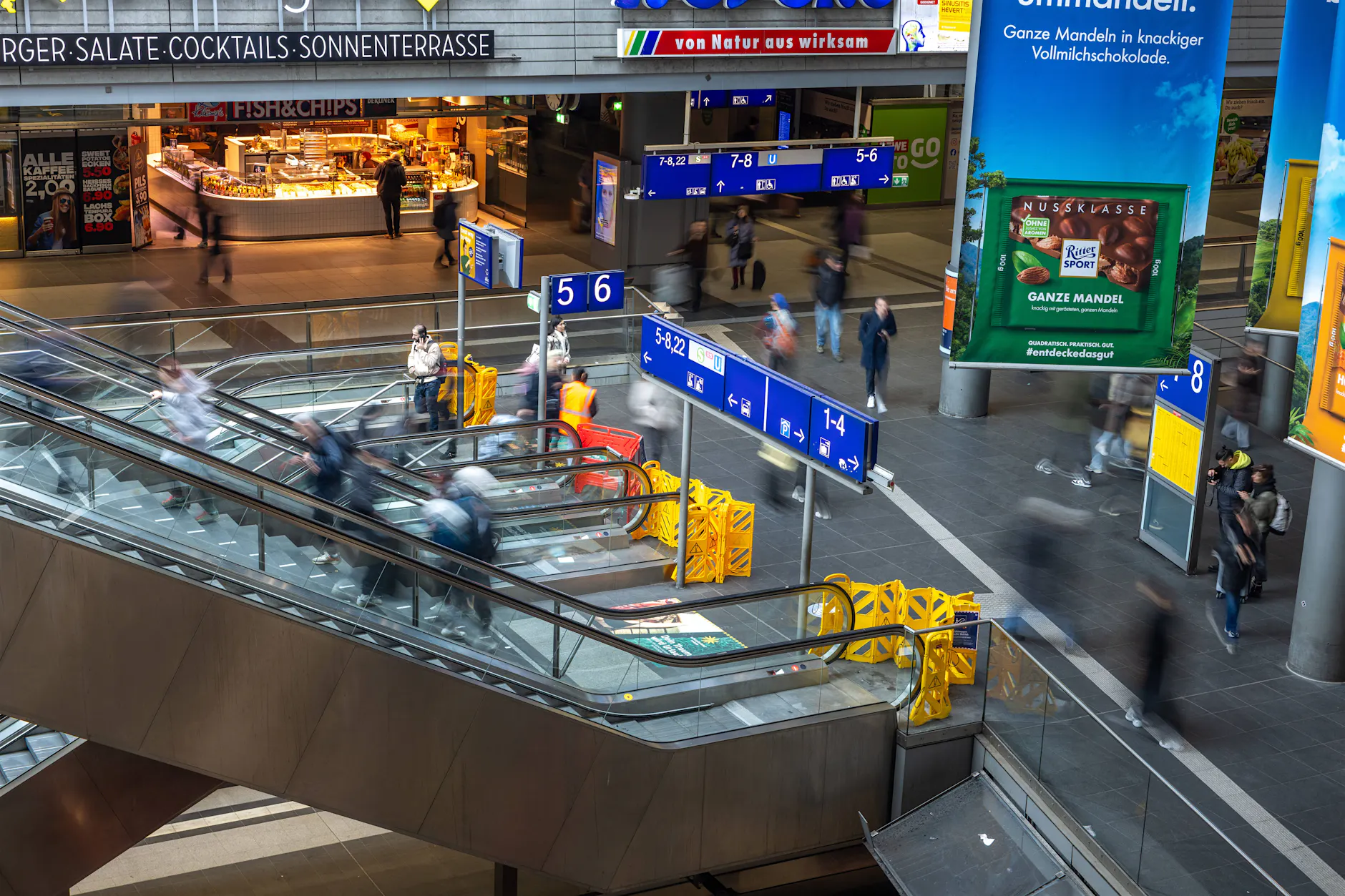 Rolltreppen-Chaos am Berliner Hauptbahnhof: Hoffnung auf Besserung für Reisende