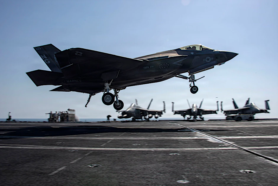 Im Einsatz gegen Iran: F-35C landet auf USS Abraham Lincoln.