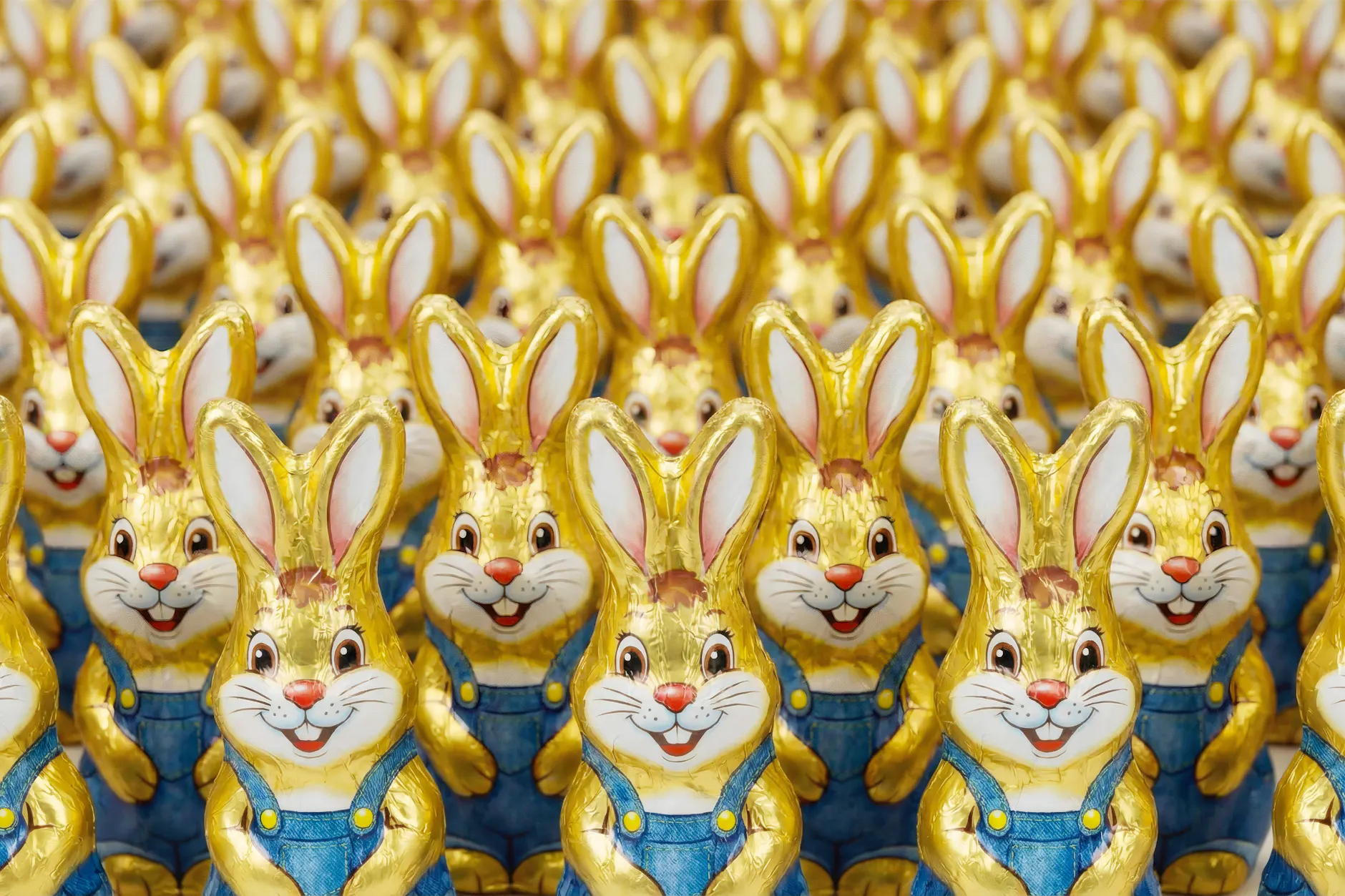 Viele Osterhasen aus Schokolade dürften nach dem Fest zurück an die Hersteller gehen. Heute überlegen im Supermarkt viele zweimal, ob sie wirklich zuschlagen und es sich leisten können.