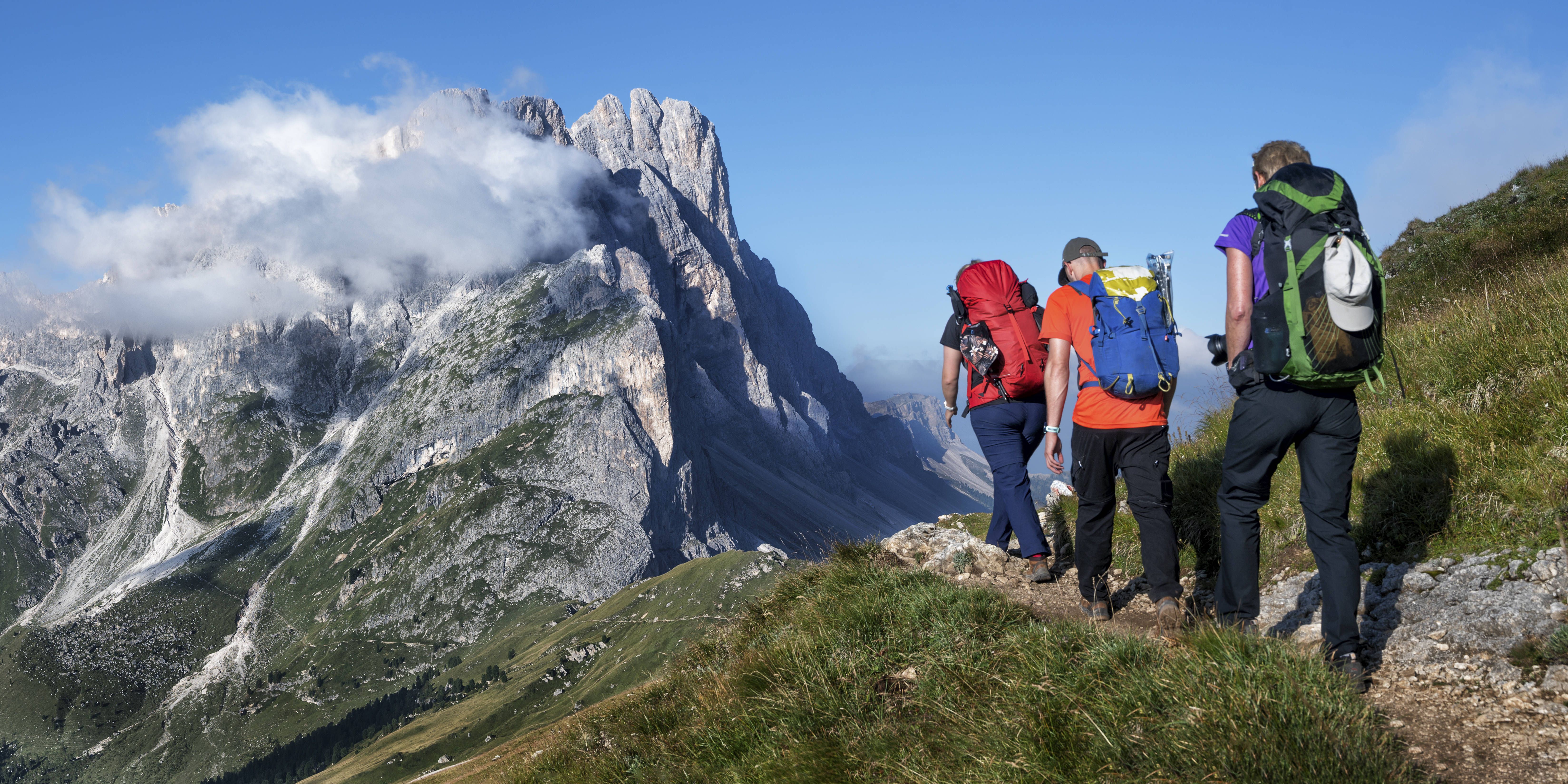 Männer auf dem Prüfstand: Jetzt lassen sie ihre Frauen auch noch auf dem Berg zurück
