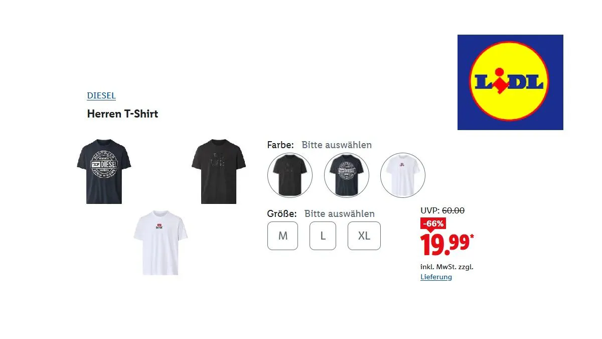 Diesel Herren T-Shirt