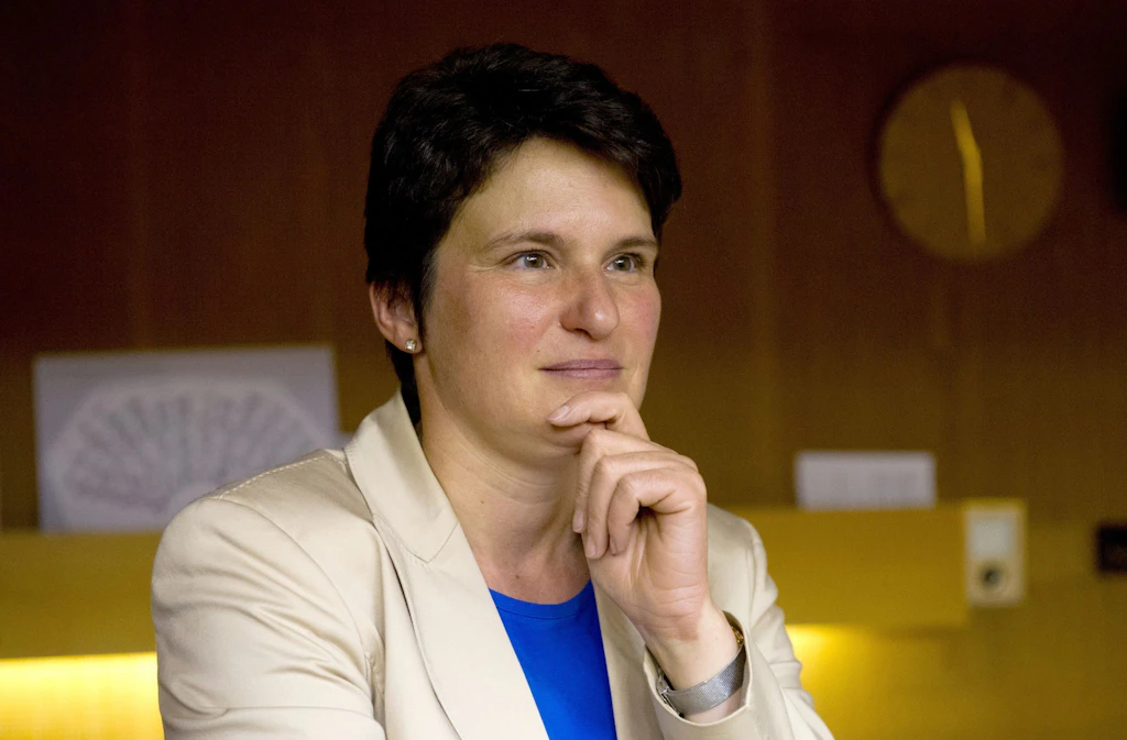 Die Hauptgeschäftsführerin des Bundesverbands der Deutschen Industrie, Tanja Gönner, fordert Vorrang für private Investitionen.