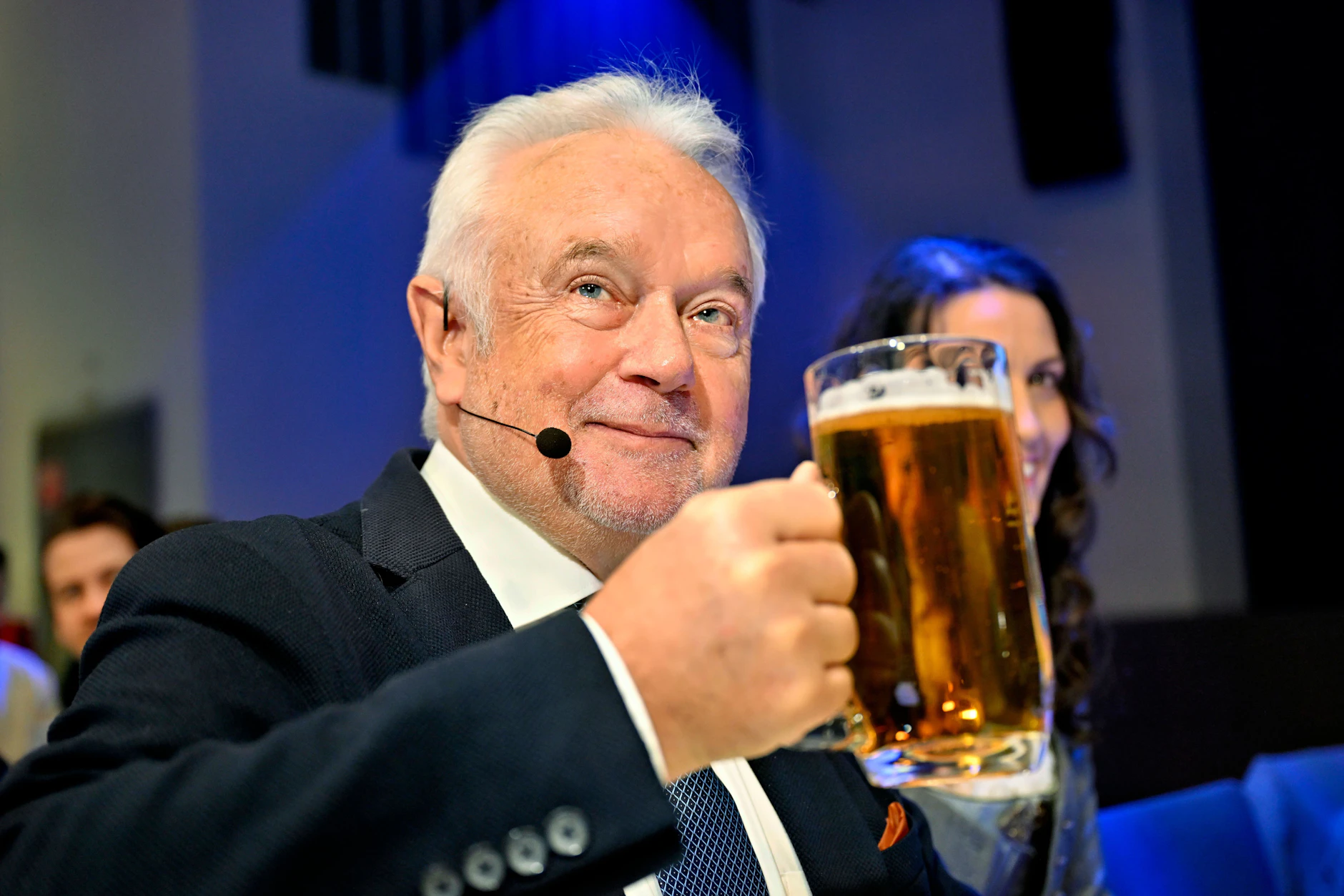 Na, prost! FDP-Vize Wolfgang Kubicki will FDP-Chef werden.