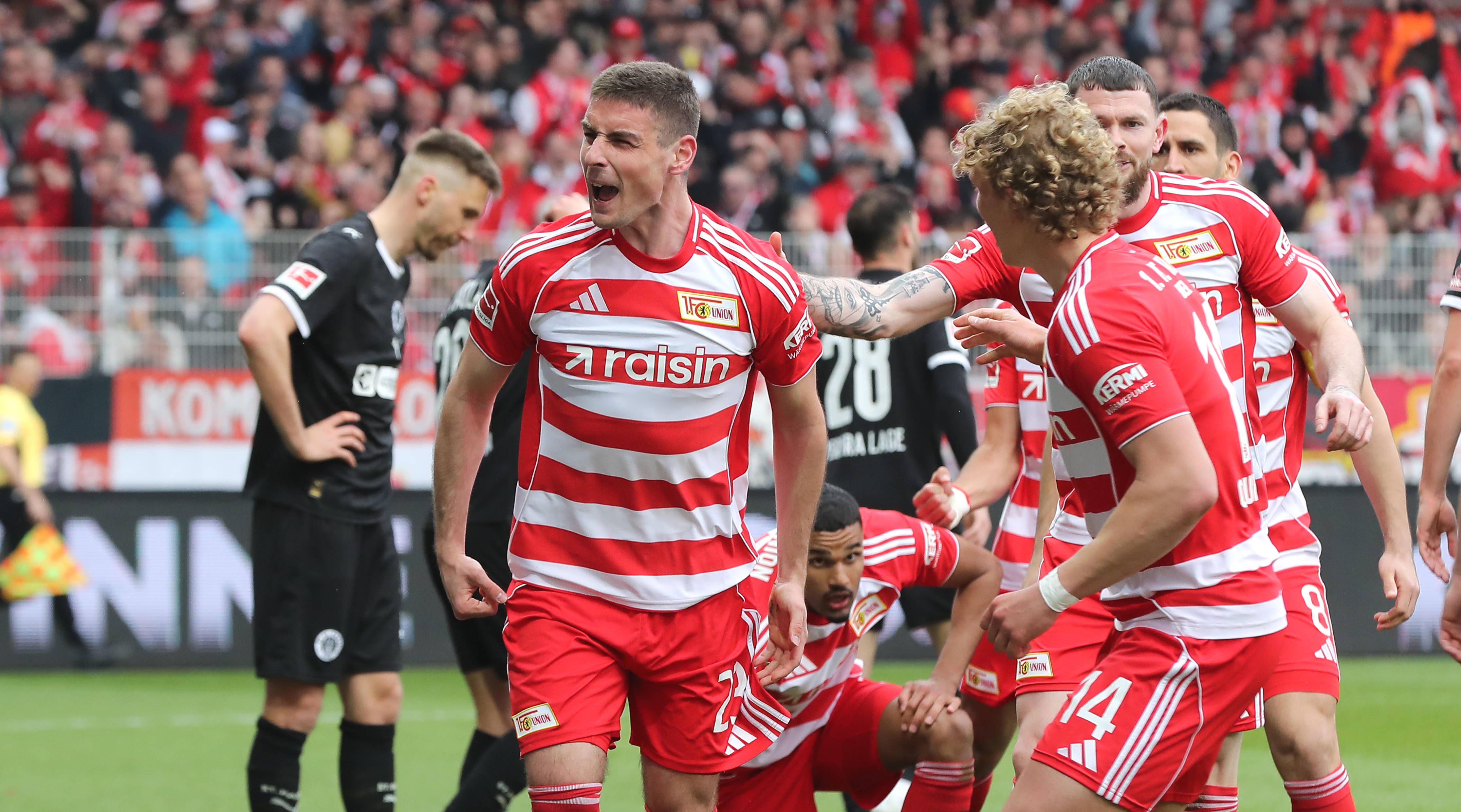 Ilic steht in der Luft: 1. FC Union Berlin punktet nach Rückstand