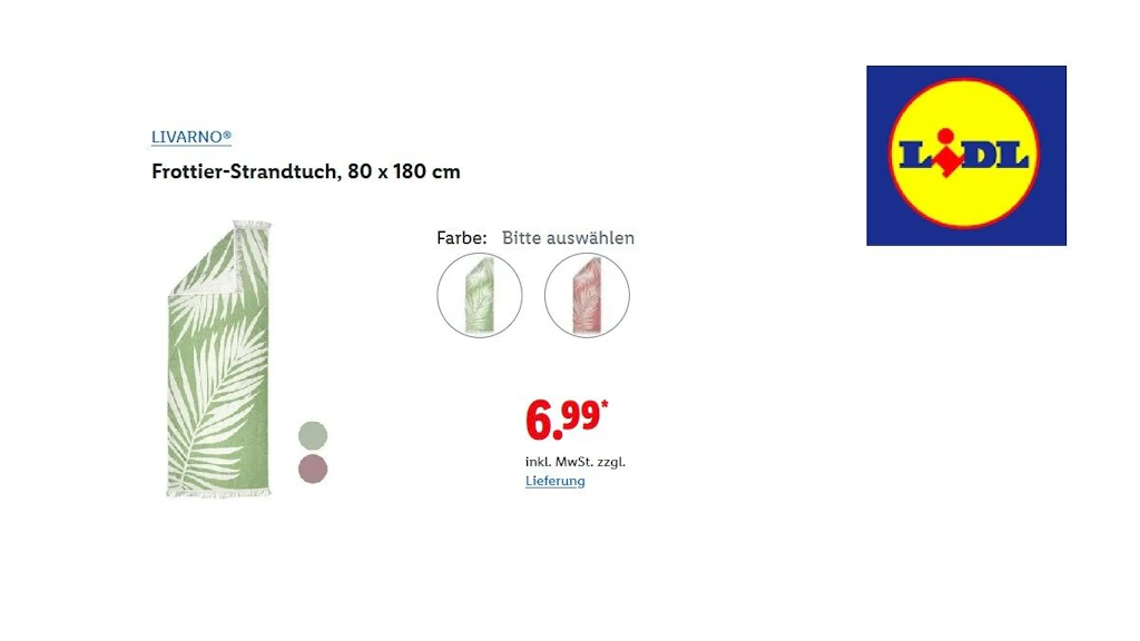 Frottier-Strandtuch