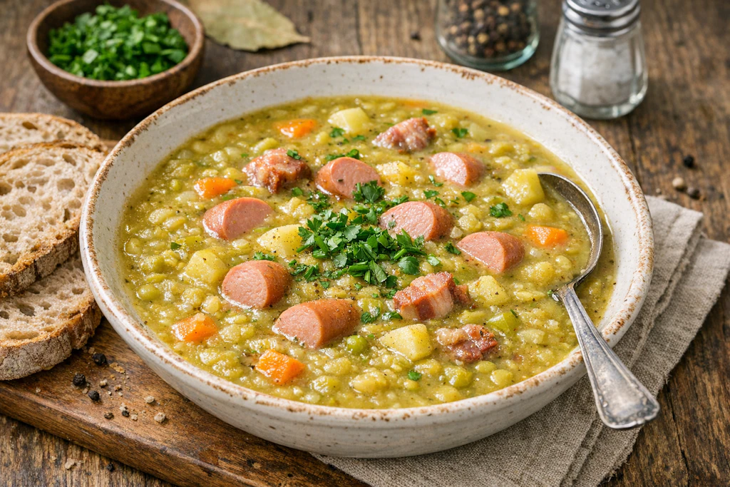 Rezept für Erbsensuppe aus der DDR: Das Original aus der Gulaschkanone