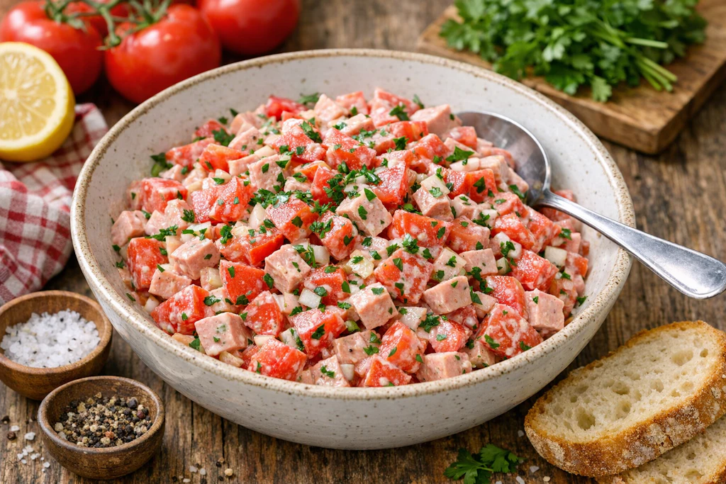 Tomatensalat mit Jagdwurst: Rezept fürs Abendbrot aus der DDR