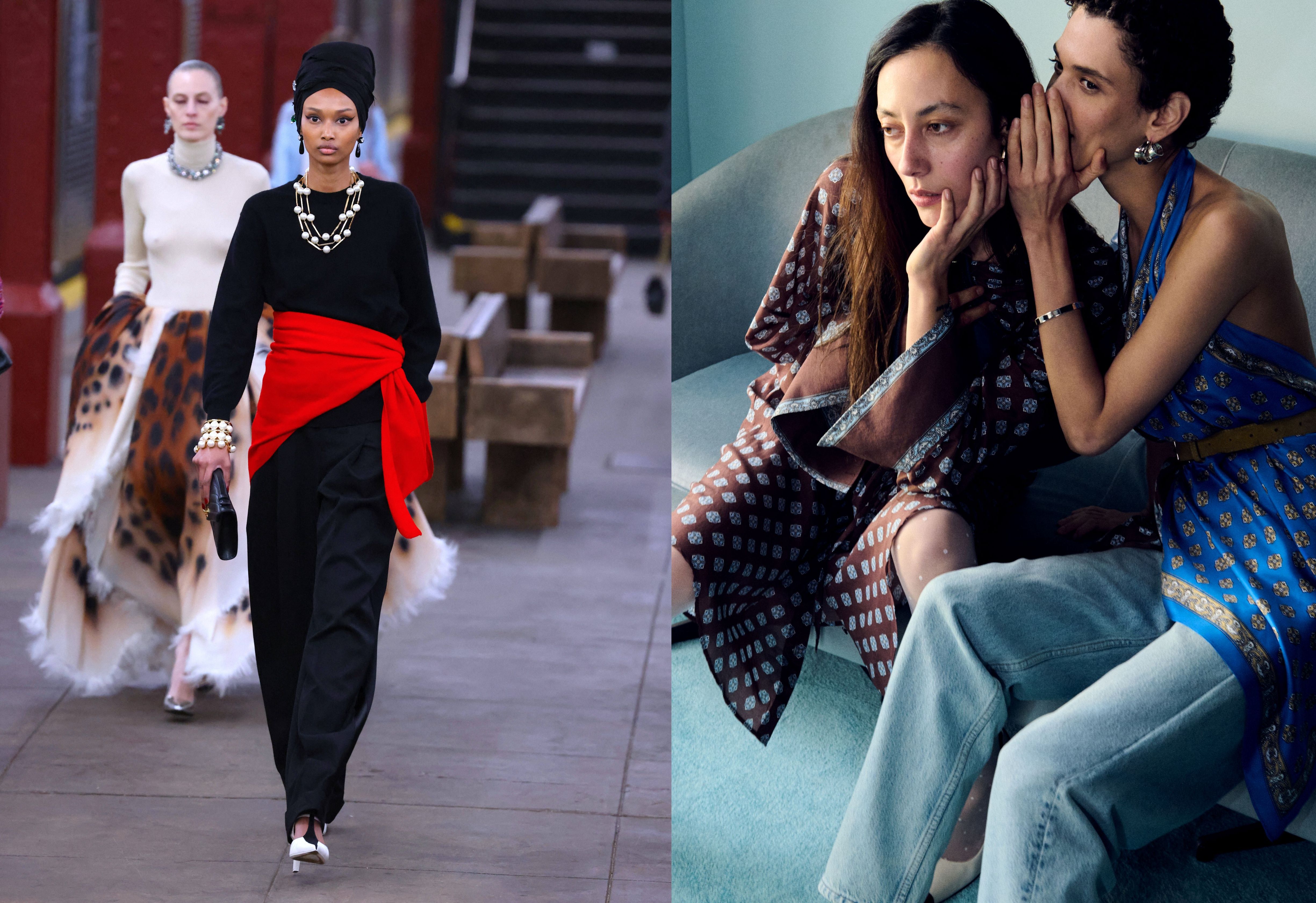 Seidentücher liegen im Trend, aber wie trägt man sie?