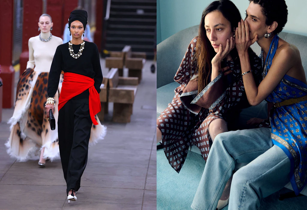İpek eşarplar moda ama onları nasıl giyersiniz?