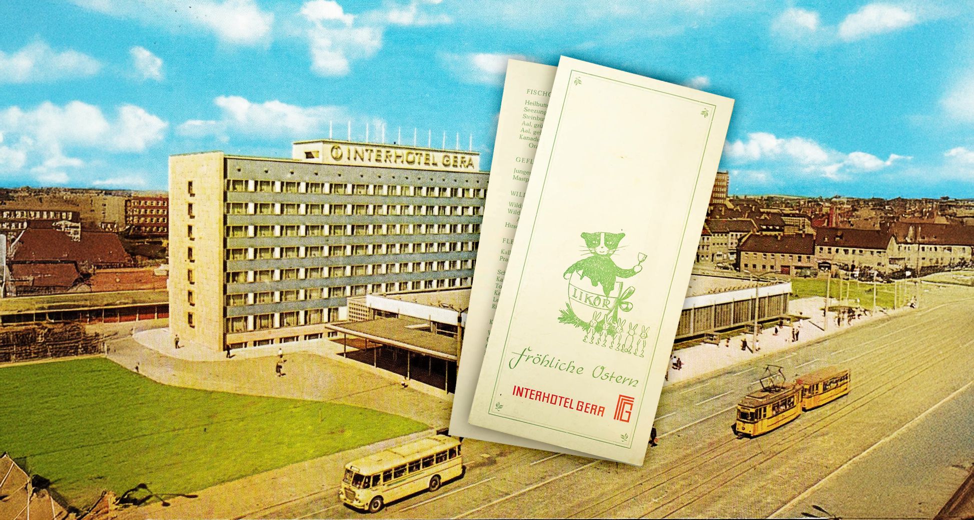 Krasse Speisekarten aus der DDR: Das gab es zu Ostern im Interhotel