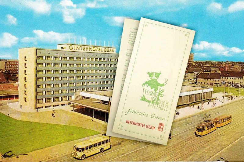 Krasse Speisekarten aus der DDR: Das gab es zu Ostern im Interhotel