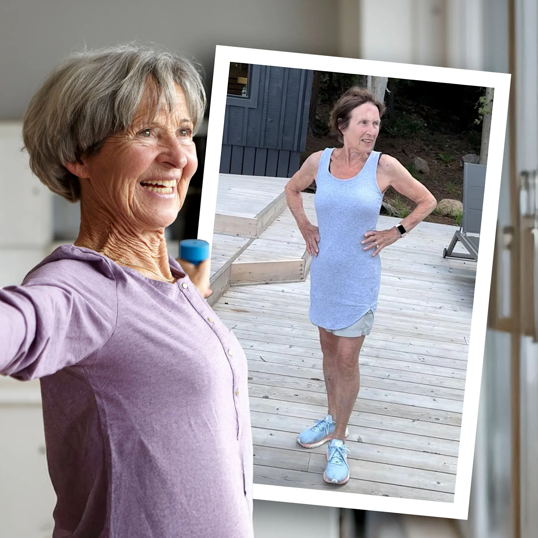 Rentnerin ist mit über 80 noch topfit – ihr bester Trick ist so einfach!