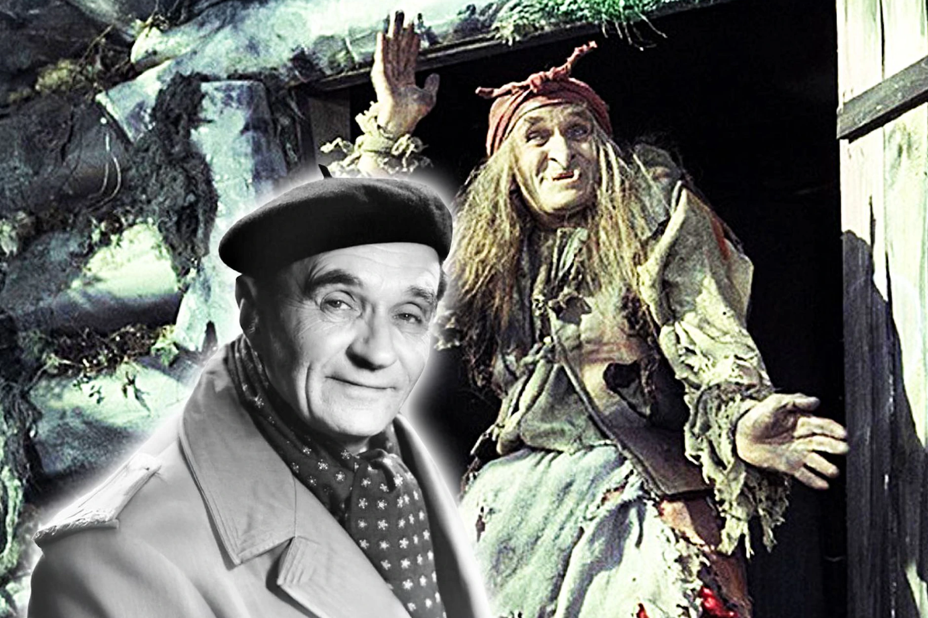 Der Schauspieler Georgi Milljar schlüpfte in vielen russischen Märchenfilmen in die Rolle der Hexe Baba Jaga. Dafür musste die Märchenlegende einige Opfer bringen. Doch als Belohnung wurde er auch in der DDR zum Star!