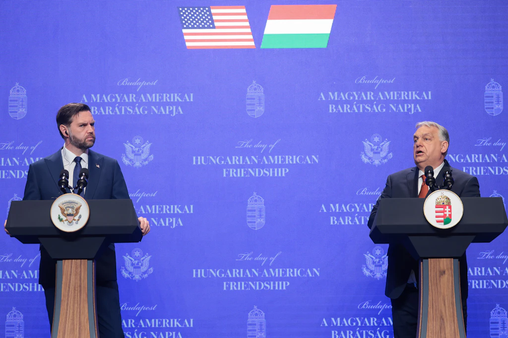 Mit JD Vance im Wahlkampf-Endspurt: Orbán bekommt Rückenwind aus dem Weißen Haus