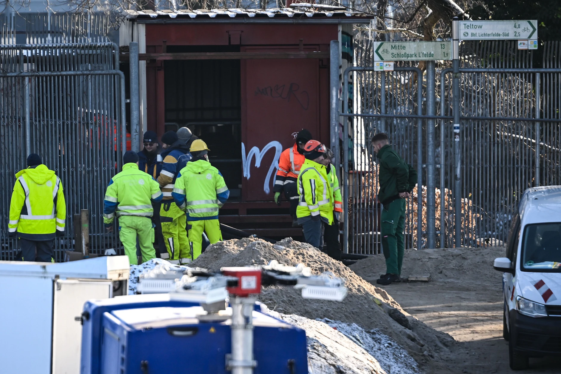 Nach einem Anschlag auf Kabeltrassen fiel Anfang Januar in Teilen Berlin tagelang der Strom aus.