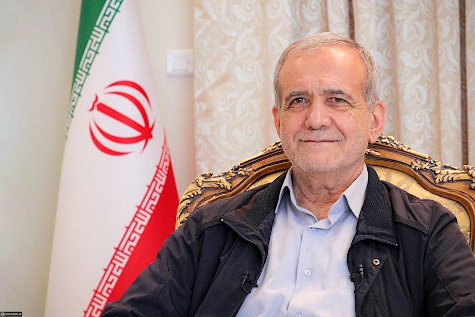 Irans Präsident Massud Peseschkian