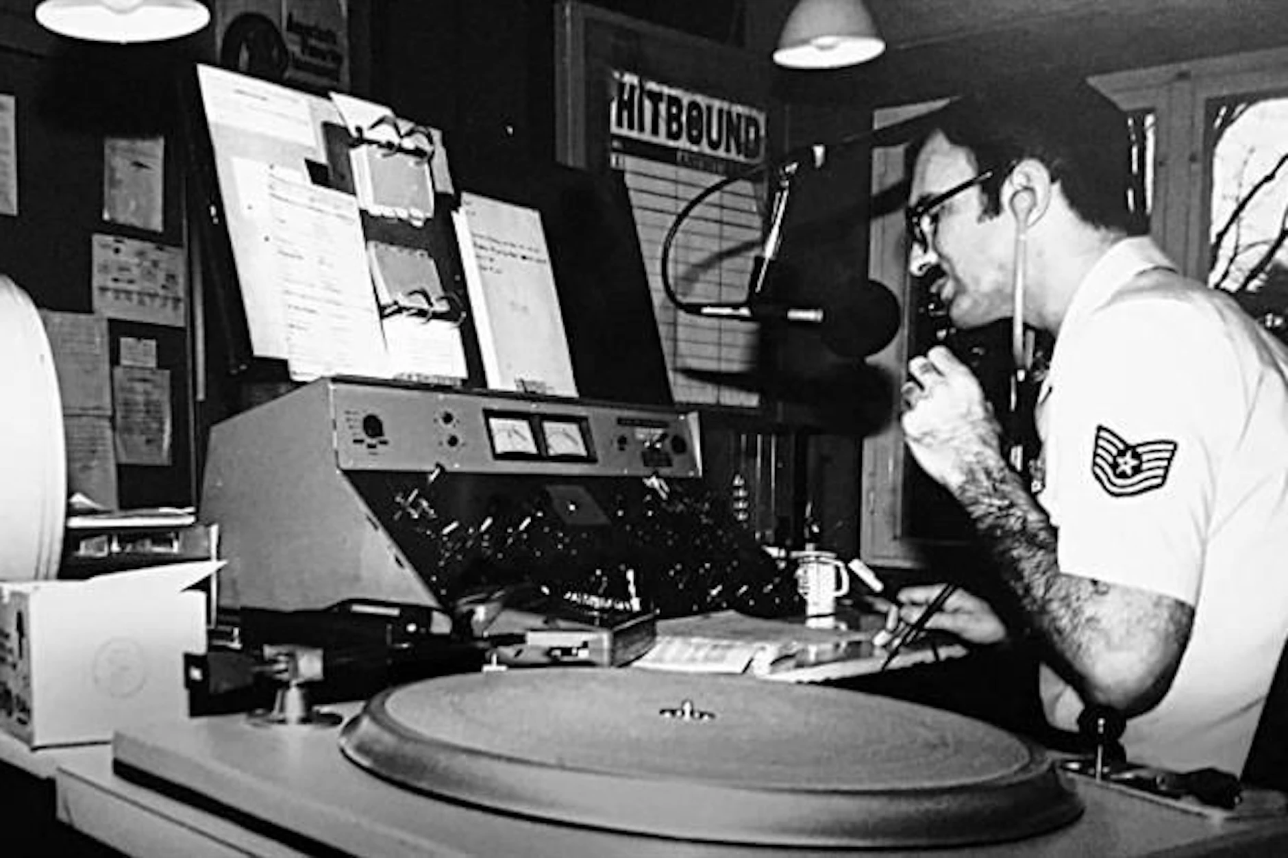 Ende der 70er Jahre moderierte Rik de Lisle beim US-Soldatensender AFN.