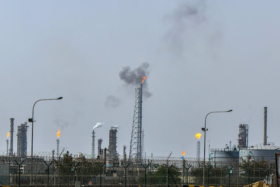 Blick auf die Mina-Al-Ahmadi-Ölraffinerie in Kuwait (Symbolbild).