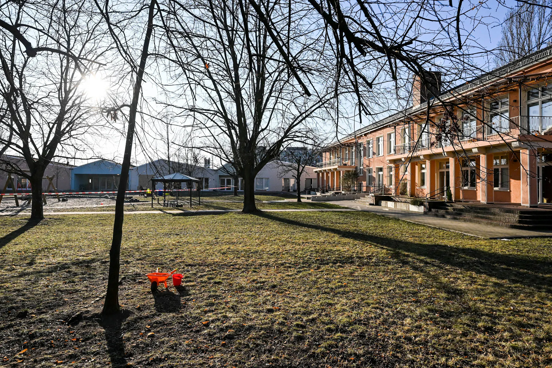In dieser Kindertagesstätte in Niederschöneweide ist ein Kind ums Leben gekommen.
