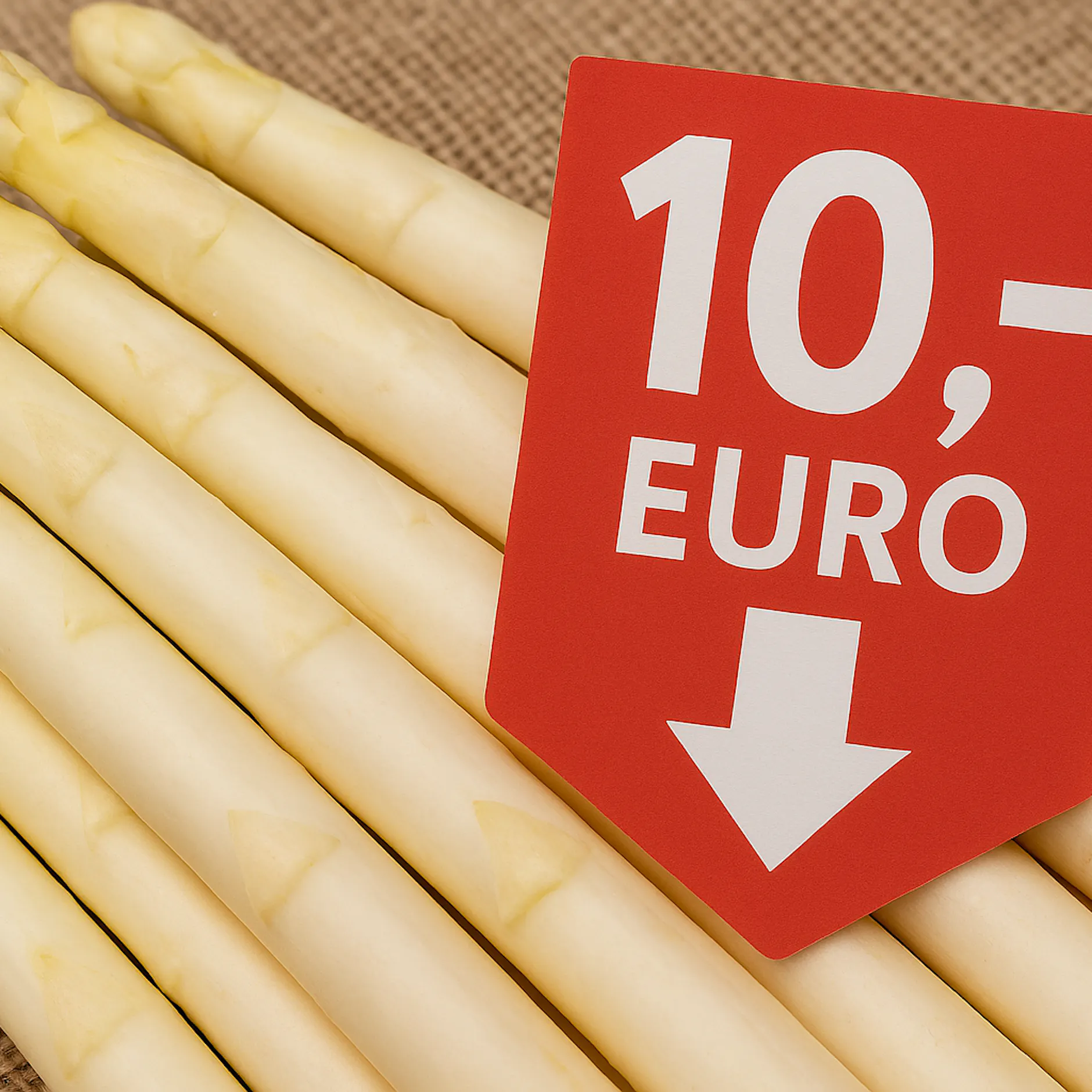 Unter 10 Euro pro Kilo! Spargelpreise stürzen ab