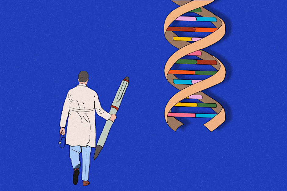 Wissenschaftler Frank Buchholz von der TU Dresden und sein Team entwickeln eine Genomtherapie, die Krebszellen korrigieren soll.