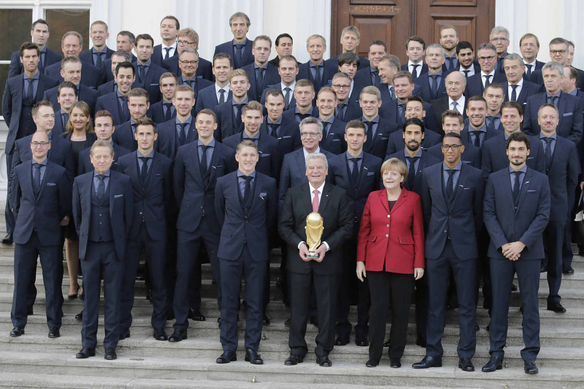 Die Weltmeister von 2014: Sechs der 23 Spieler hatten eine Migrationsgeschichte – 26 Prozent, mehr als der damalige Bevölkerungsanteil. Niemand hatte sie wegen einer Quote nominiert.