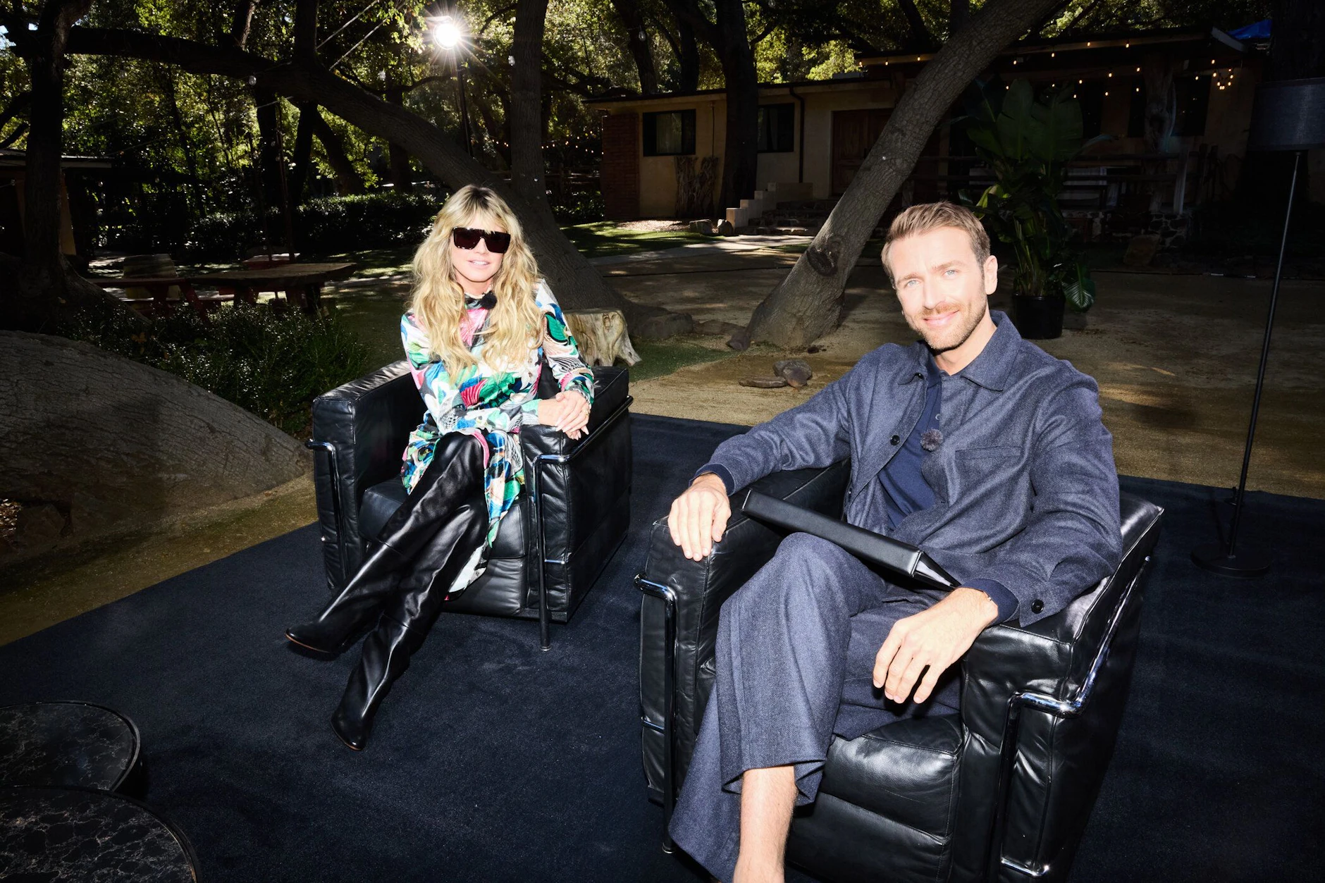 Heidi Klum und Christian Düren in der 17. Folge GNTM.