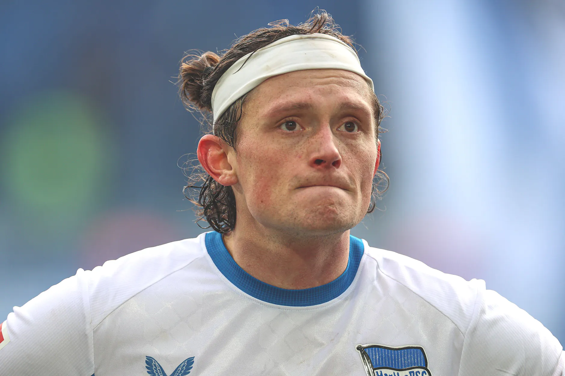 Fabian Reese zittert mit Hertha BSC um den Aufstieg in die Bundesliga. Die Fans wiederum vor seinem Abschied aus Berlin.