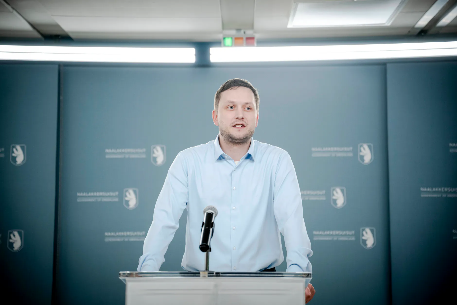 Grönlands Regierungschef Jens-Frederik Nielsen bietet Trump die Stirn.