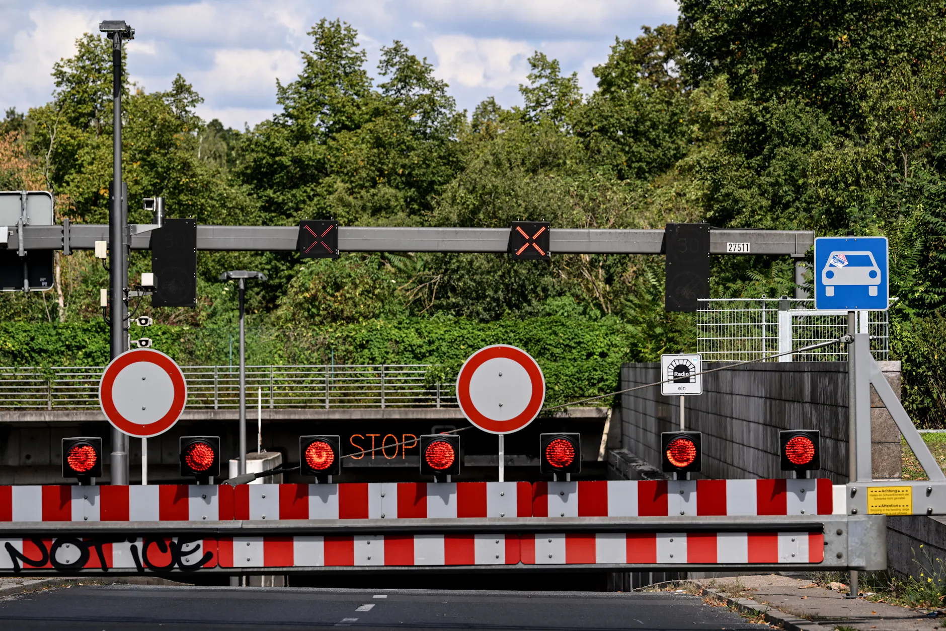 Der Tiergartentunnel wird an Werktagen nachts gesperrt.