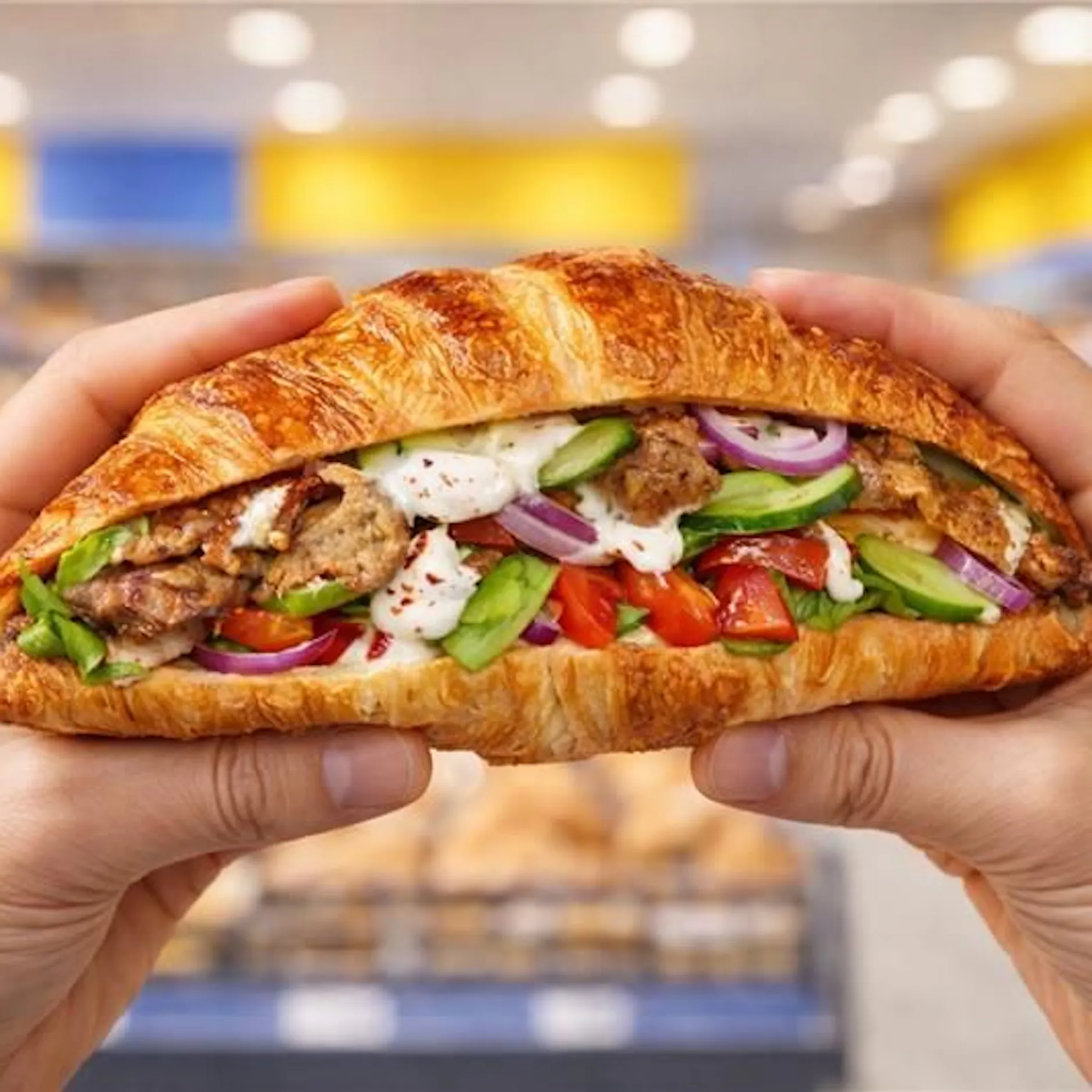 Lidl macht Ernst: Croissant-Döner kommt nach Berlin