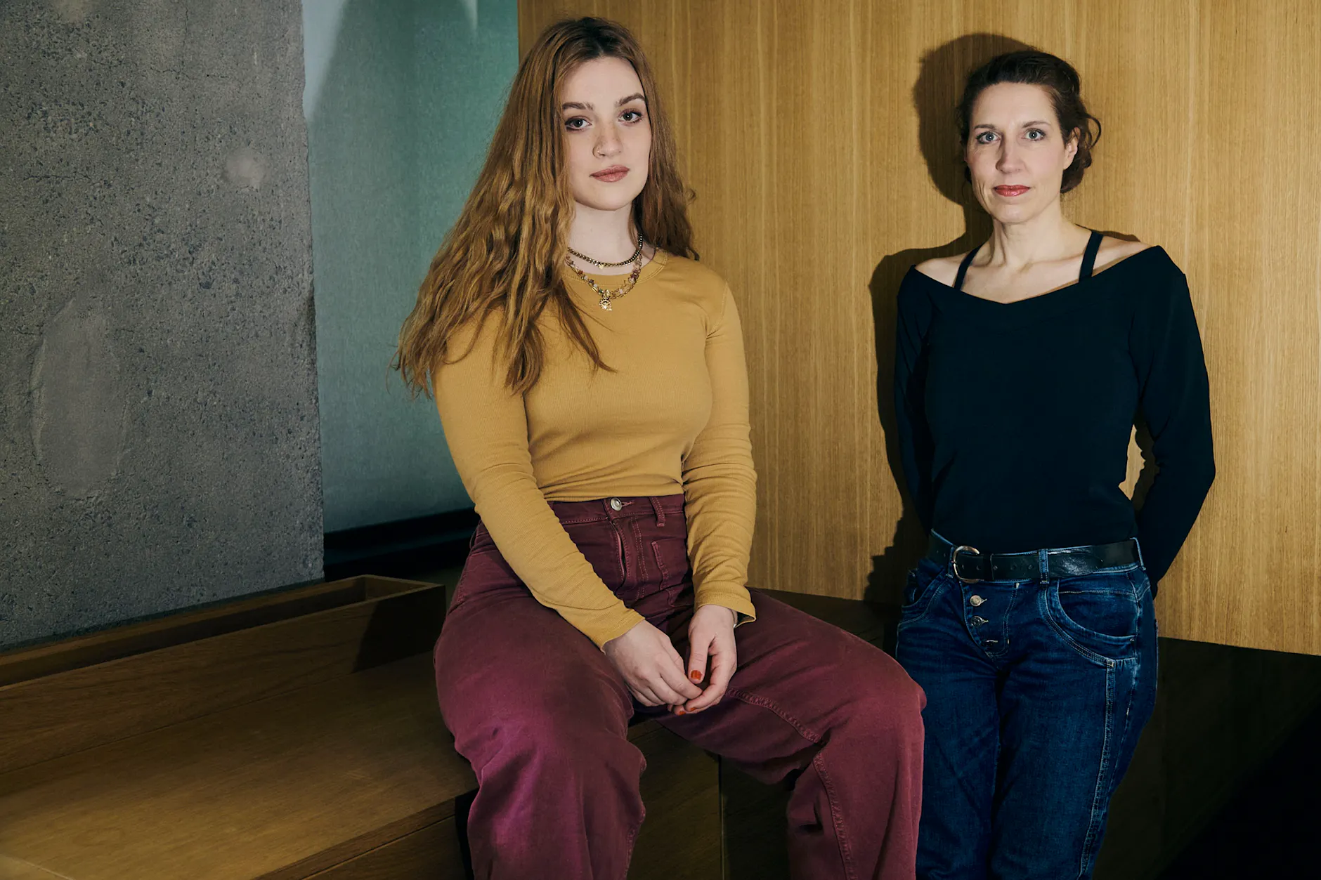 Felicia Binger und Christine Prayon