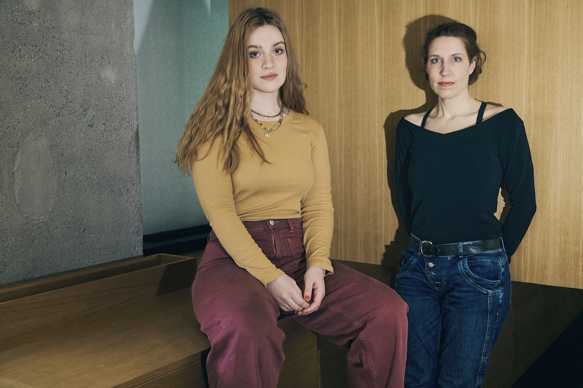 Felicia Binger und Christine Prayon