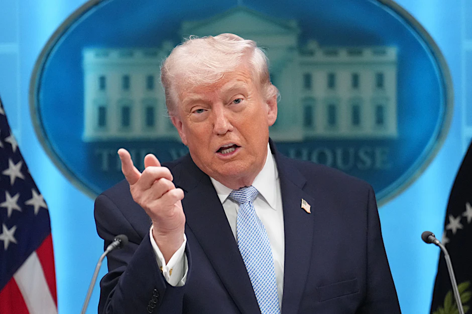 US-Präsident Donald Trump im Weißen Haus