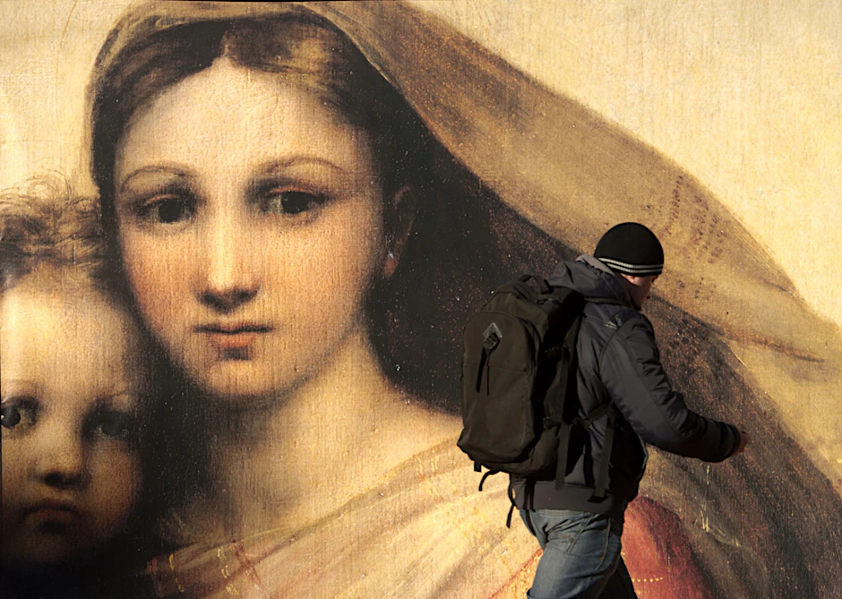 Raffaels „Sixtinische Madonna" prägt seit Jahrhunderten die Vorstellung von der idealen Mutter – ein Bild, das bis in die sozialen Medien nachwirkt.
