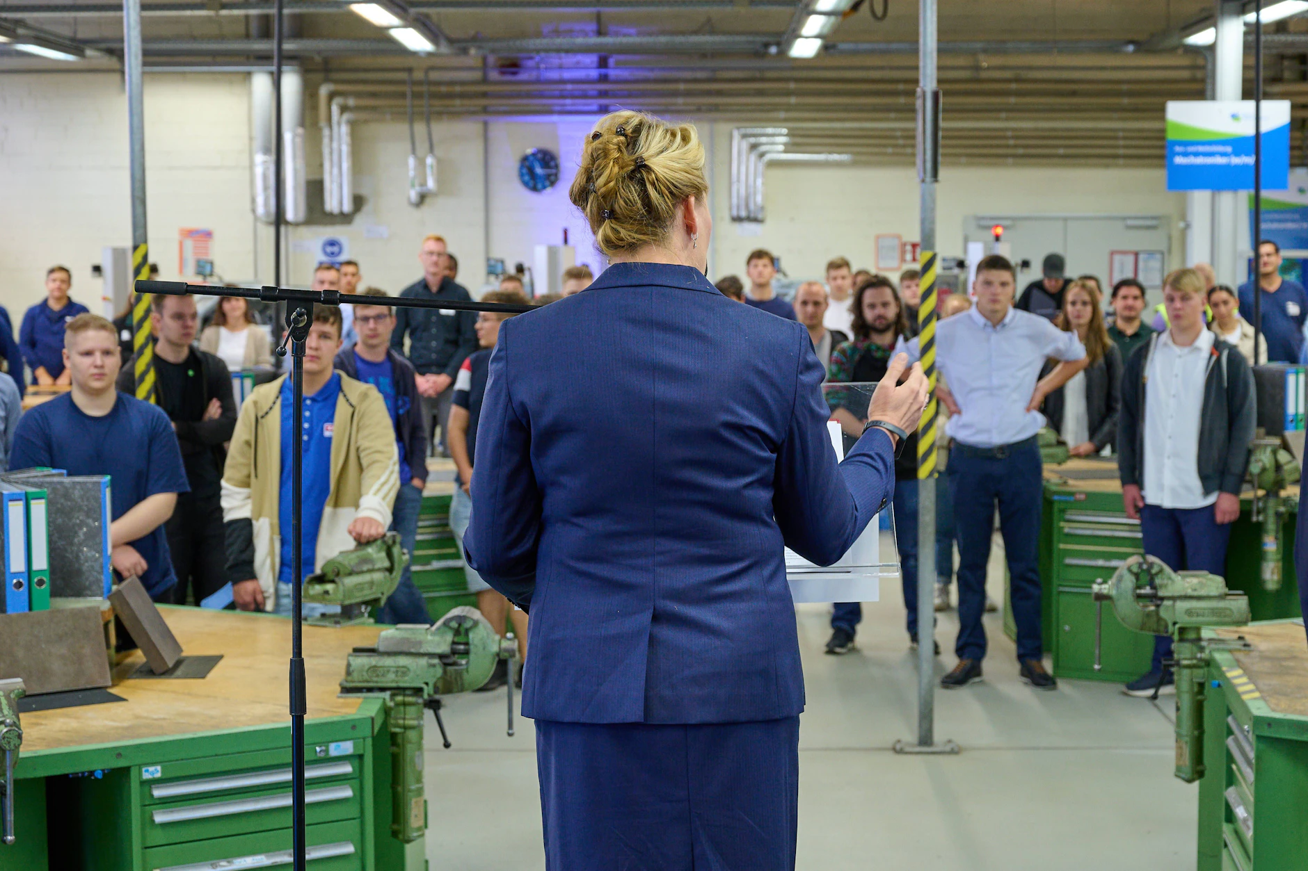 Die Berliner Wasserbetriebe bieten rund 20 verschiedene Ausbildungen an.