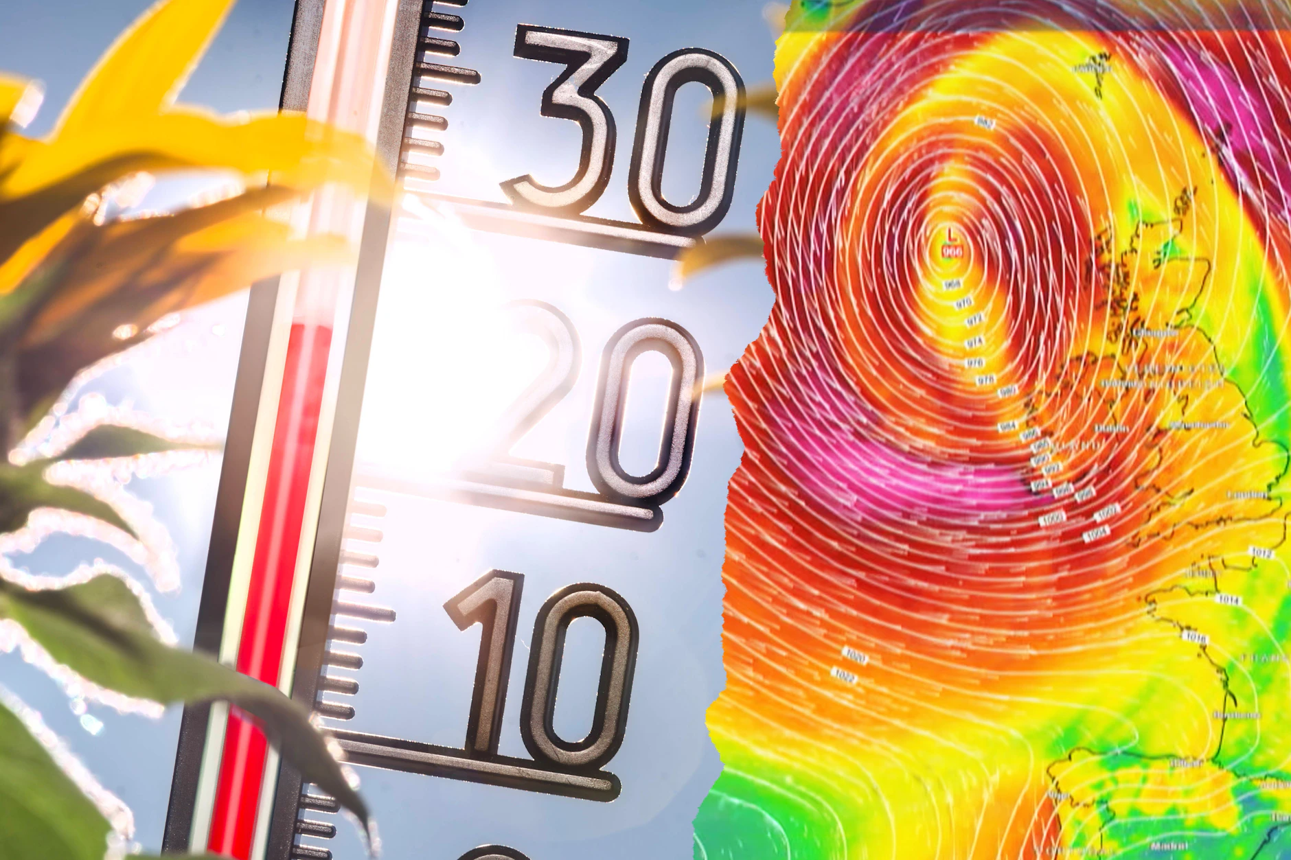 Es wird wieder warm! Am Wochenende könnte uns regional der nächste Sommertag des Jahres blühen. Dafür zuständig ist auch ein Orkan namens Tamina.