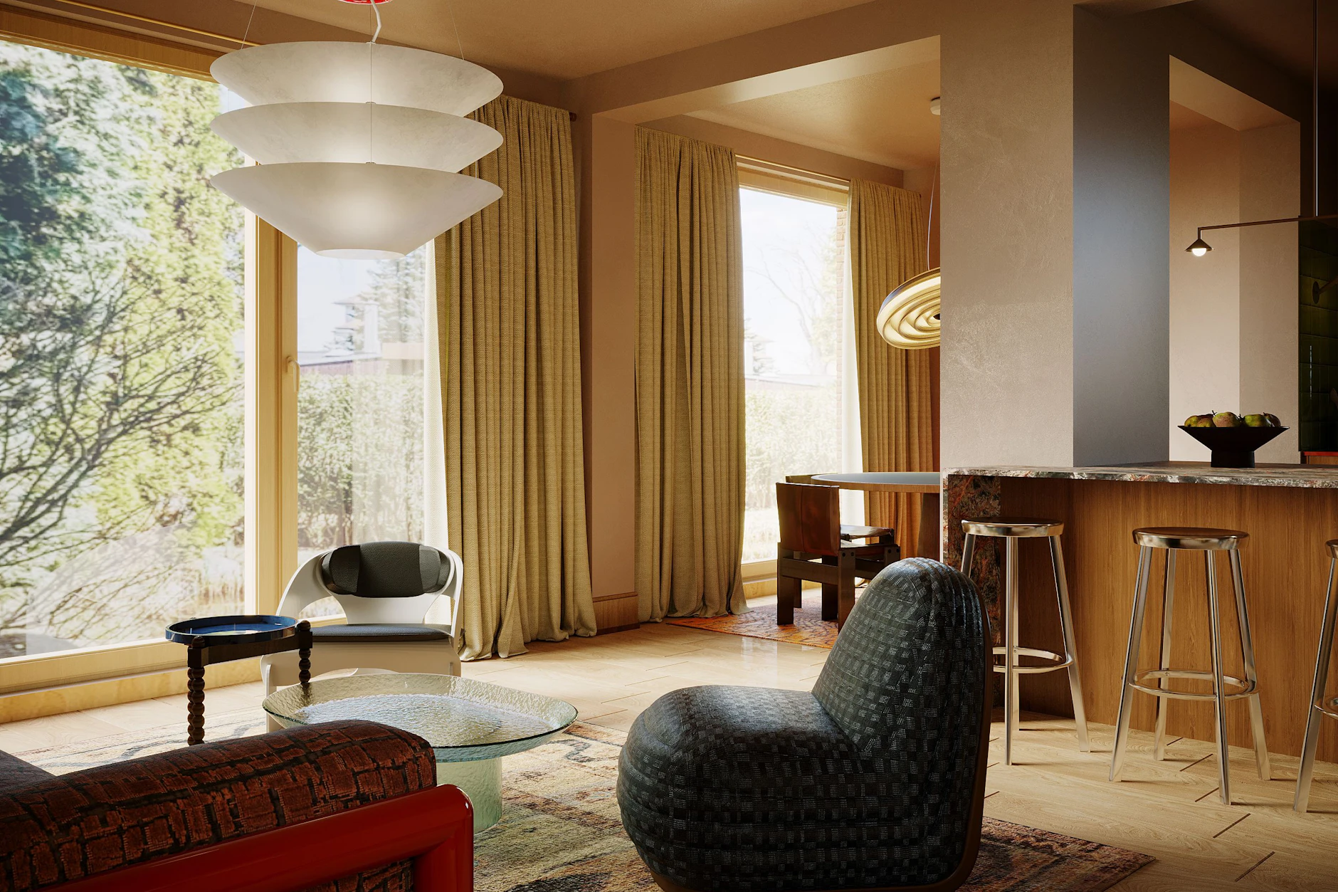 Trend „Sinnliches Chaos“: Emotionen und Zufälle machen ein Zuhause wohnlich.