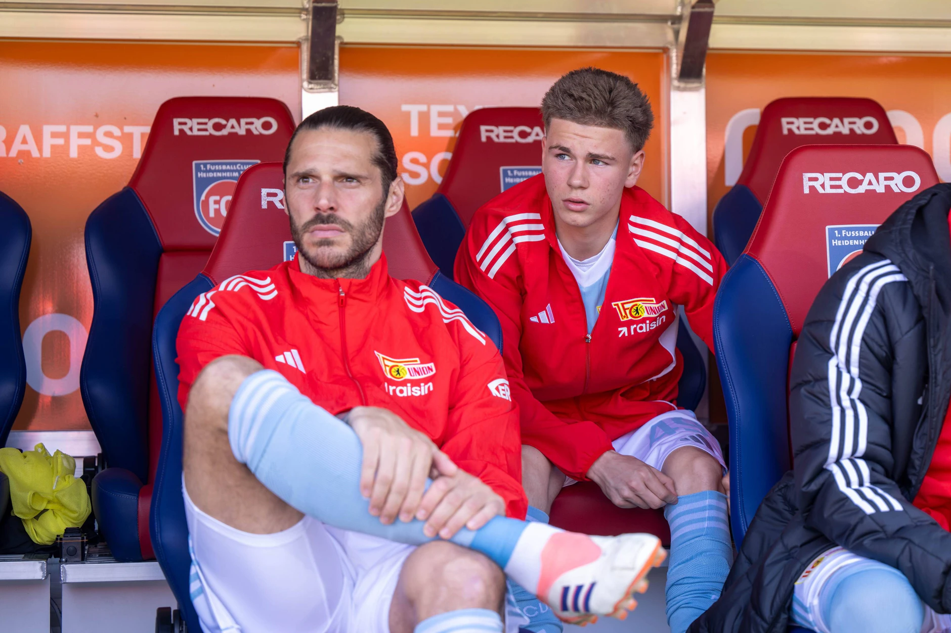 Mehr als 23 Jahre liegen zwischen Union-Kapitän Christopher Trimmel und dem eisernen Mega-Talent Linus Güther.