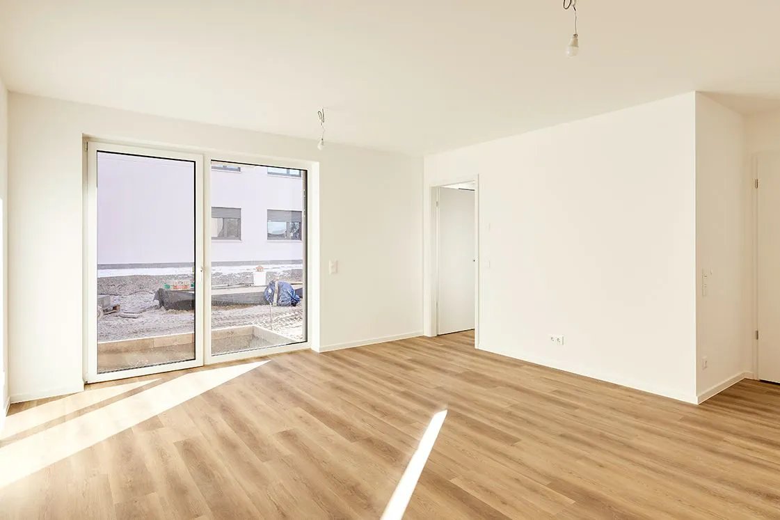 Blick in eine Musterwohnung