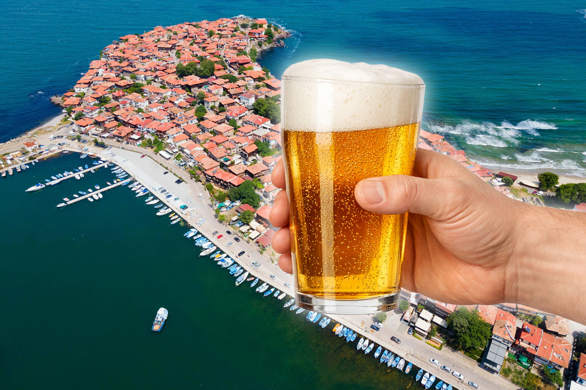 Blick auf Sosopol. Die Kleinstadt in Bulgarien ist für viele Urlauber aus Großbritannien ein echter Geheimtipp.