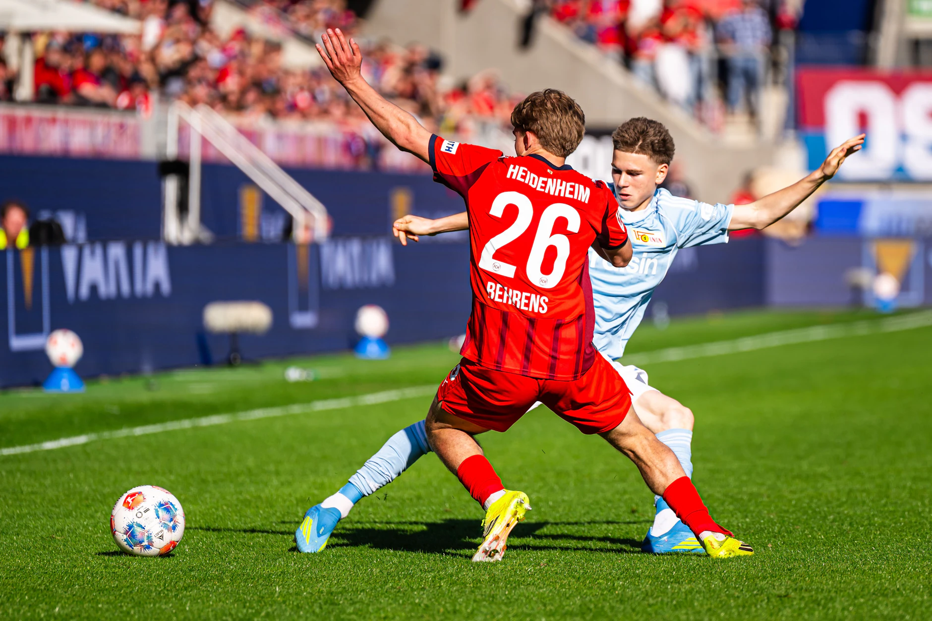 Einziger eiserner Lichtblick: Mega-Talent Linus Güther feiert drei Tage nach seinem 16. Geburtstag für den 1. FC Union Berlin in Heidenheim sein Debüt in der Bundesliga.