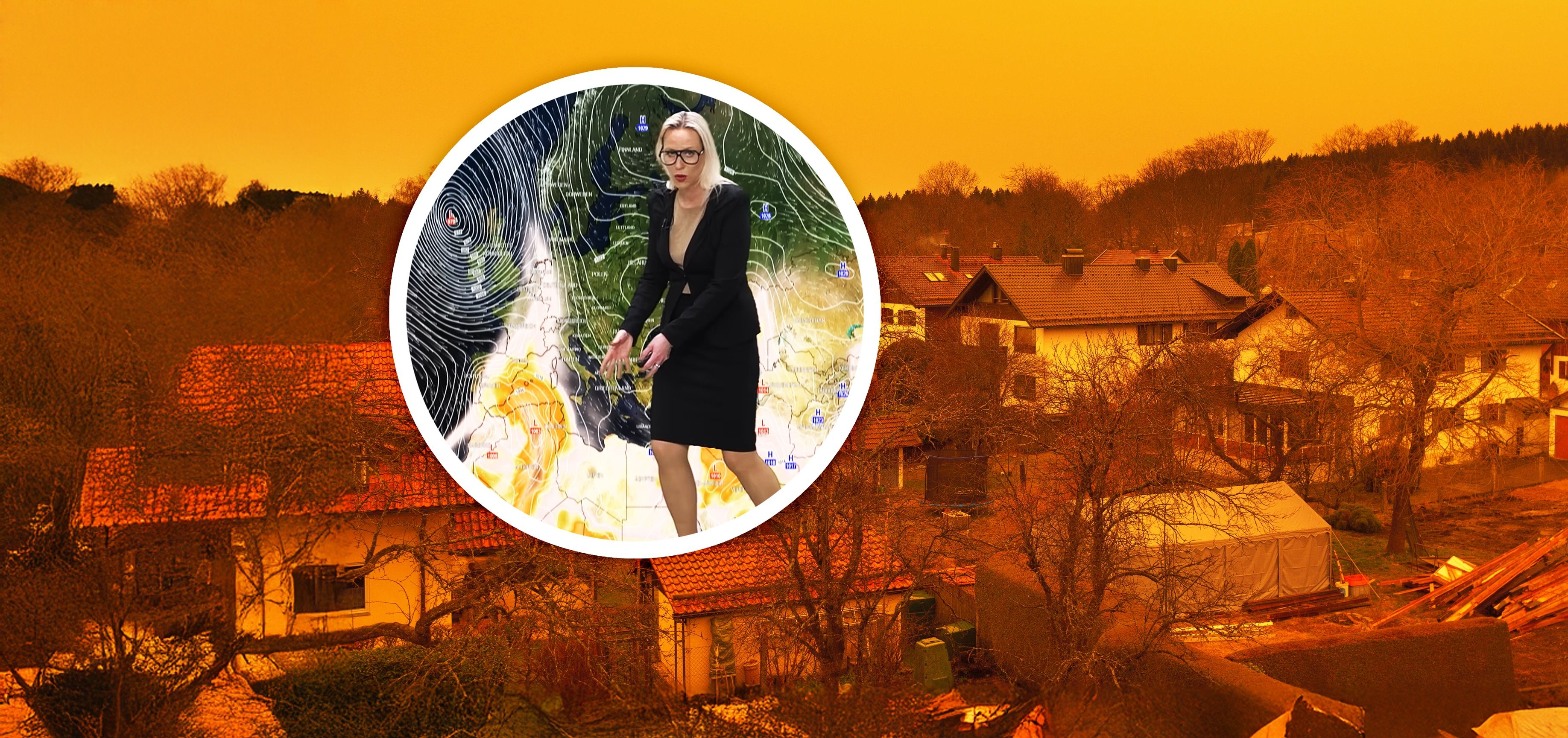 Mega-Orkan bringt uns Blutregen! Jetzt wird das Wetter richtig fies