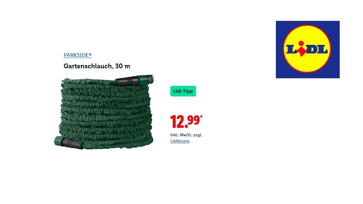 PARKSIDE Gartenschlauch 30m