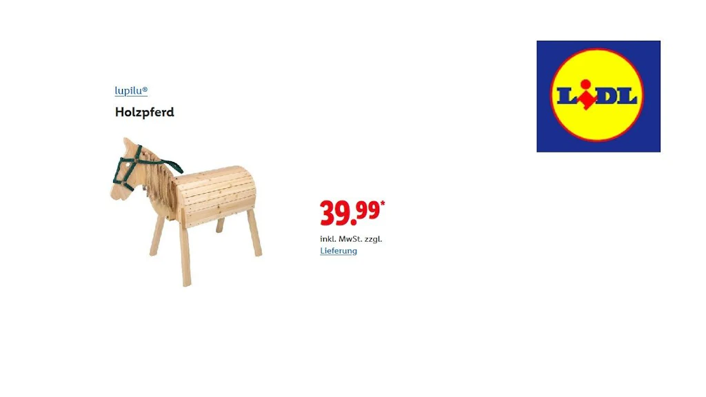 lupilu Holzpferd