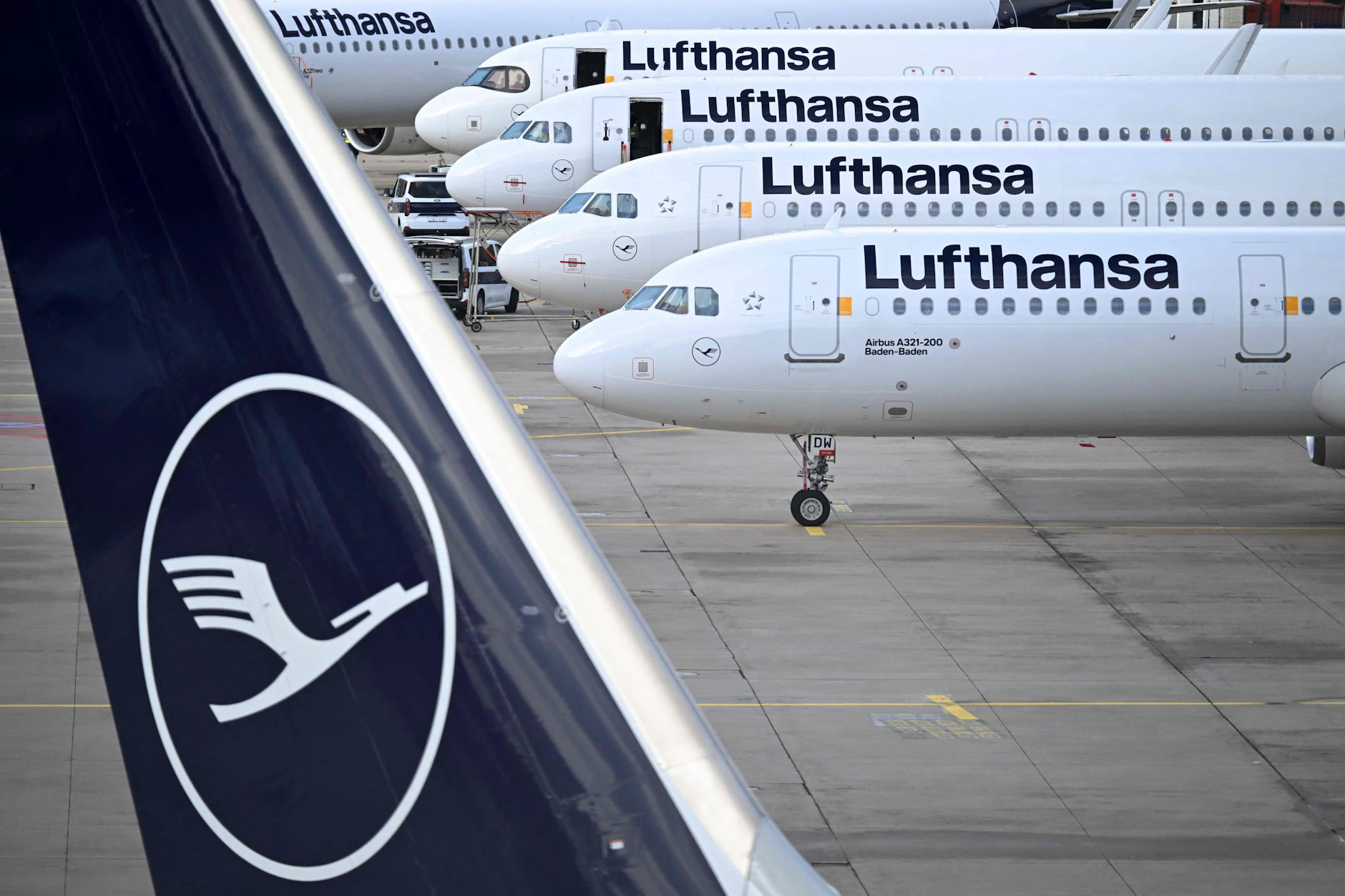 Zwei Tage lang soll der Ausstand bei der Lufthansa dauern, es gibt aber Ausnahmen.