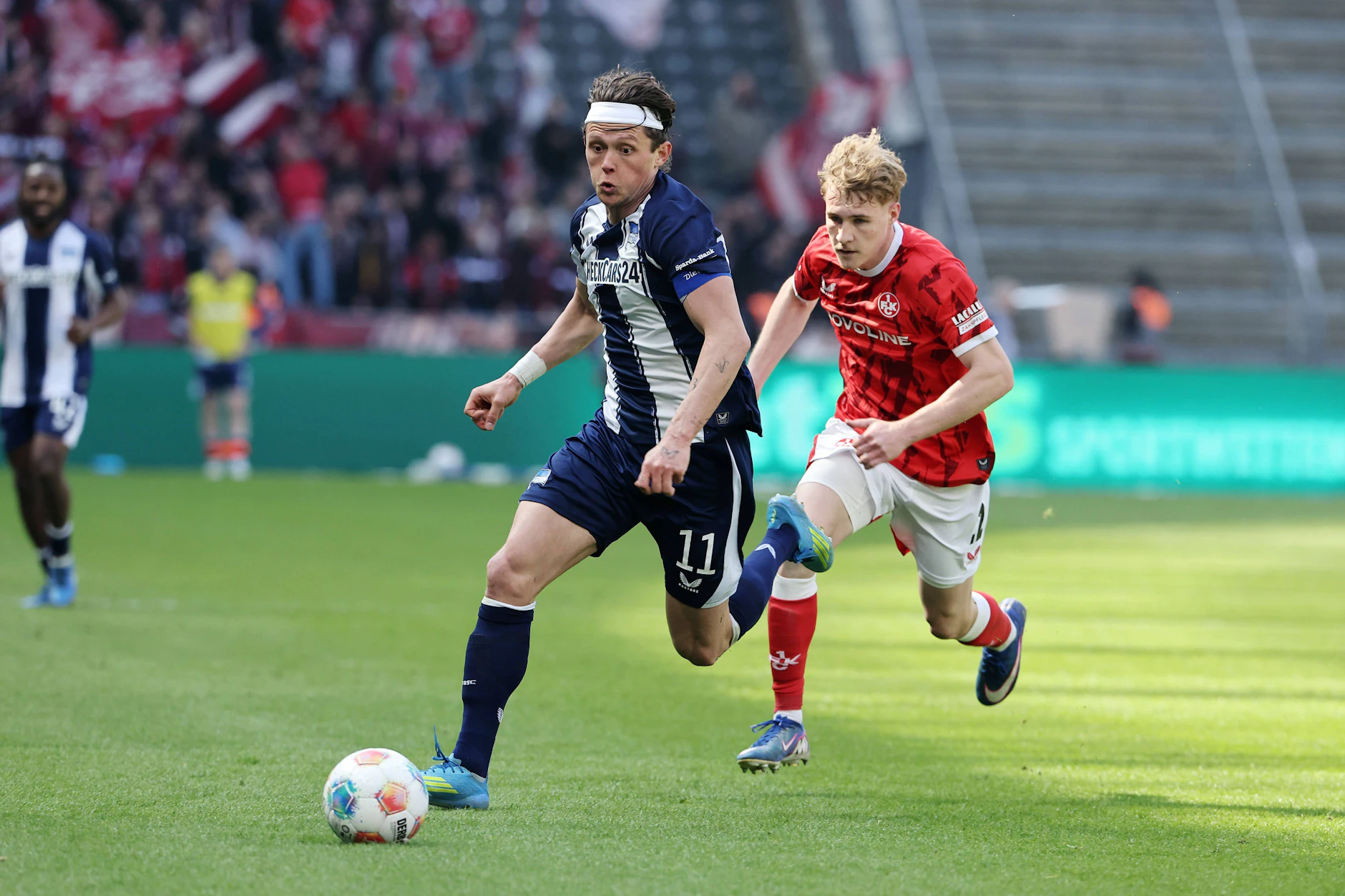 Fabian Reese und Hertha BSC werden auch in der kommenden Saison im Olympiastadion und wohl auch in der Zweiten Bundesliga spielen müssen.