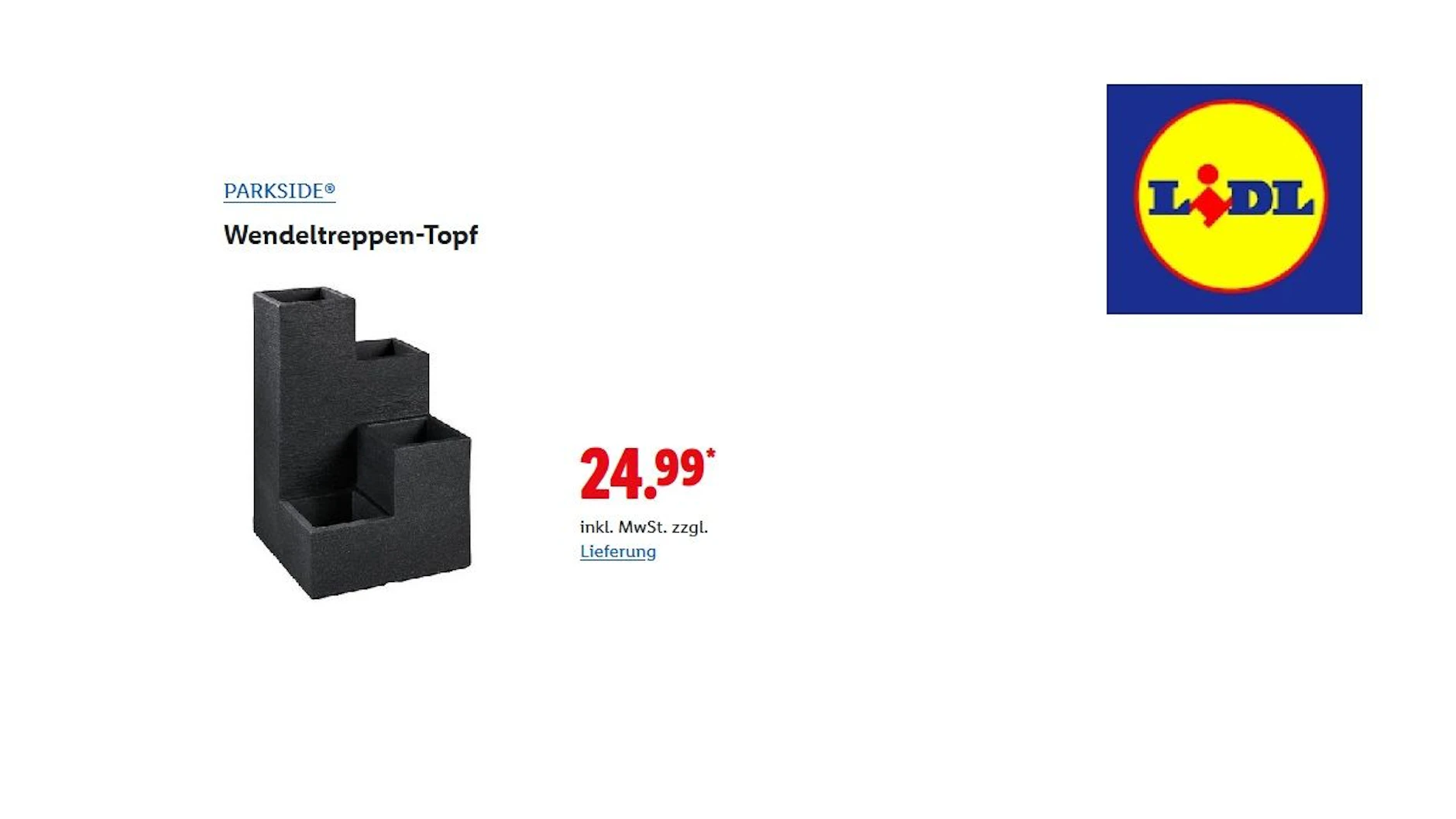 PARKSIDE Wendeltreppen-Topf