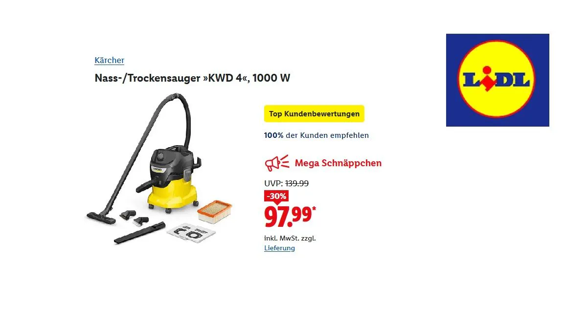 Kärcher Nass Trockensauger