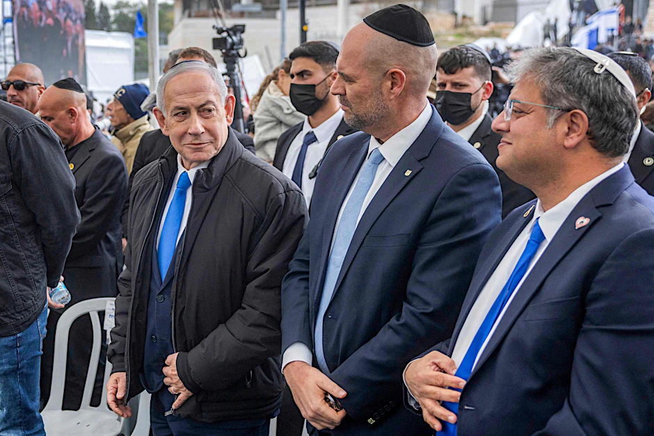 Hat seine Unterstützung: Ministerpräsident Benjamin Netanjahu verteidigt seinen Minister für Nationale Sicherheit Itamar Ben-Gvir.
